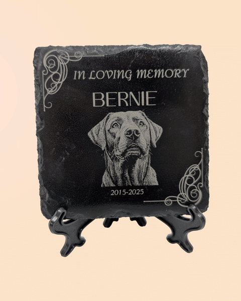 4x4" Pet Memorial Plate