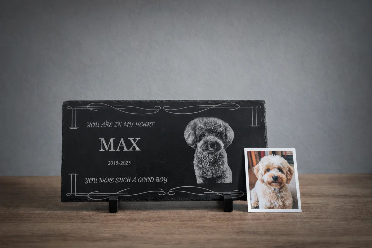Indoor or Outdoor Memorial Plate: Choosing the Right Way to Honor Your Pet
