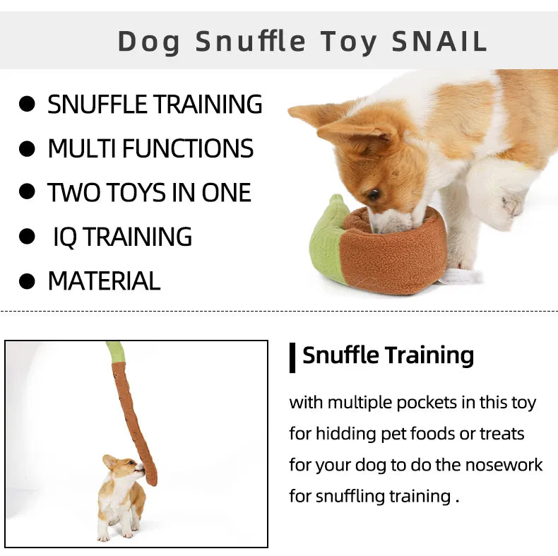 Foraging Snuffle Snail Plush