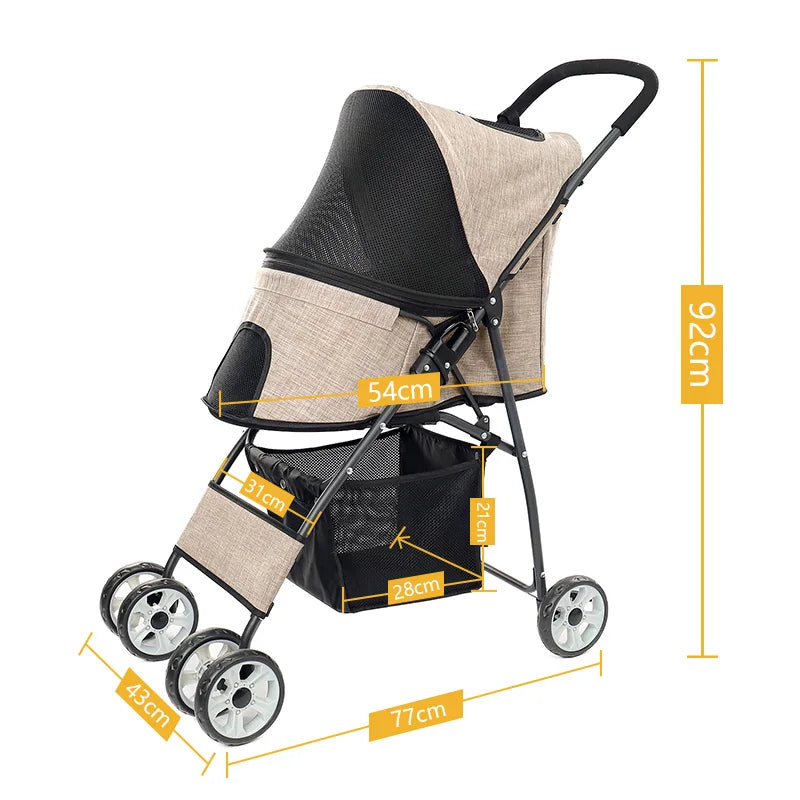 Collapsible Pet Stroller