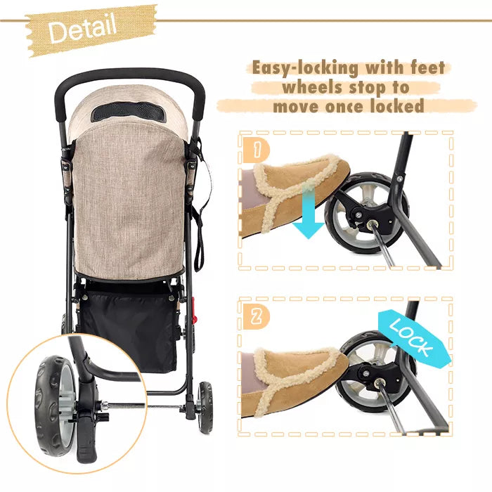 Collapsible Pet Stroller