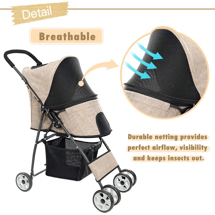 Collapsible Pet Stroller