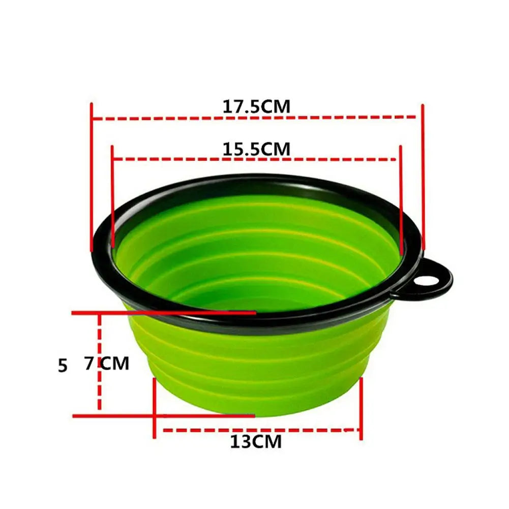 Collapsible Dish Bowl with Lid