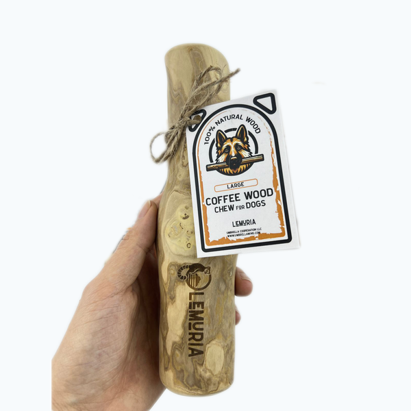 LEMURIA COFFEE WOOD CHEW STICK FOR DOGS