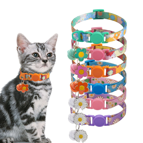 Cute Adjustable Breakaway Cat Collar