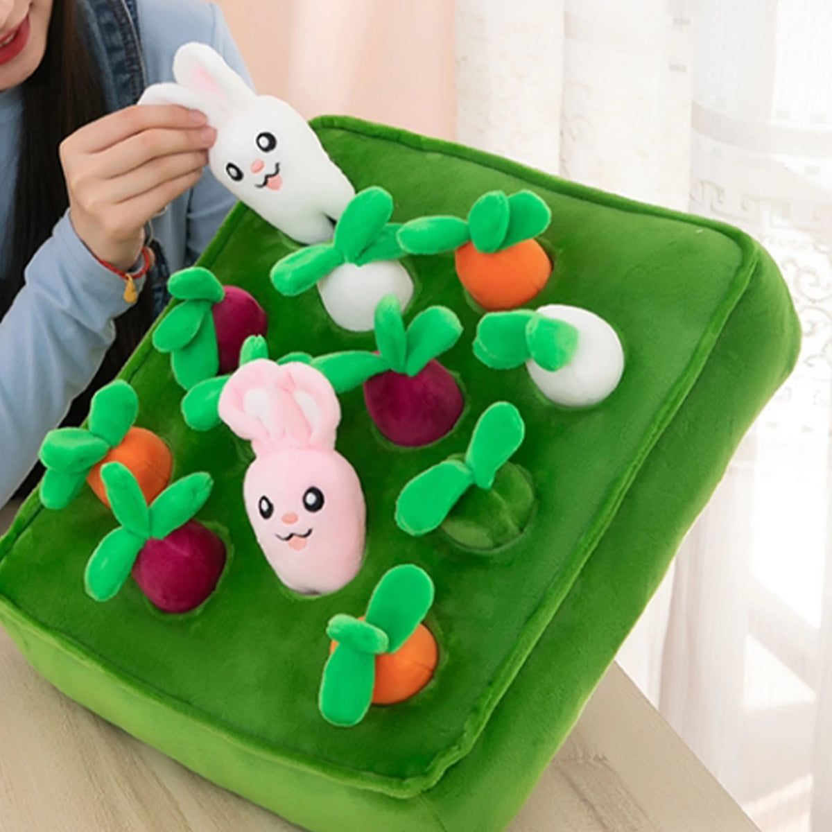 Vegetable-Designed Sniffing Plush Toy