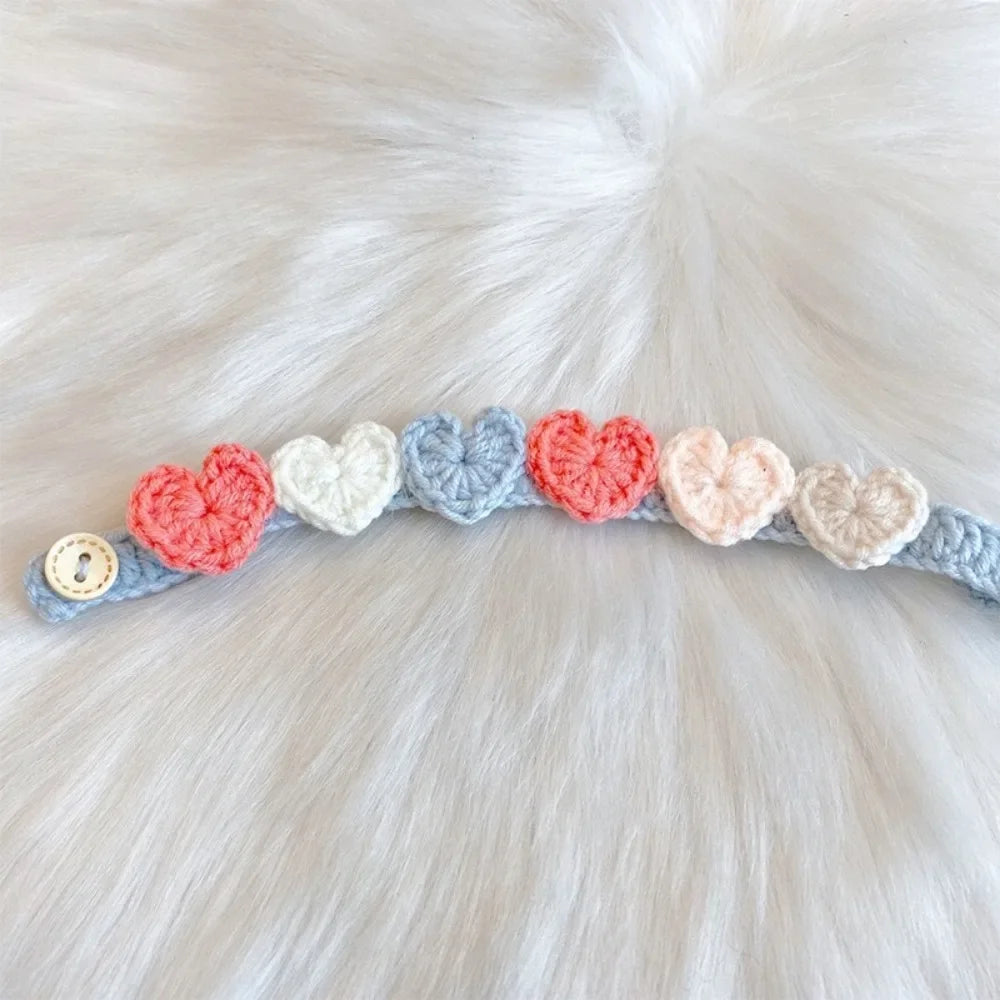 Lovely Crochet Cat & Dog Collar