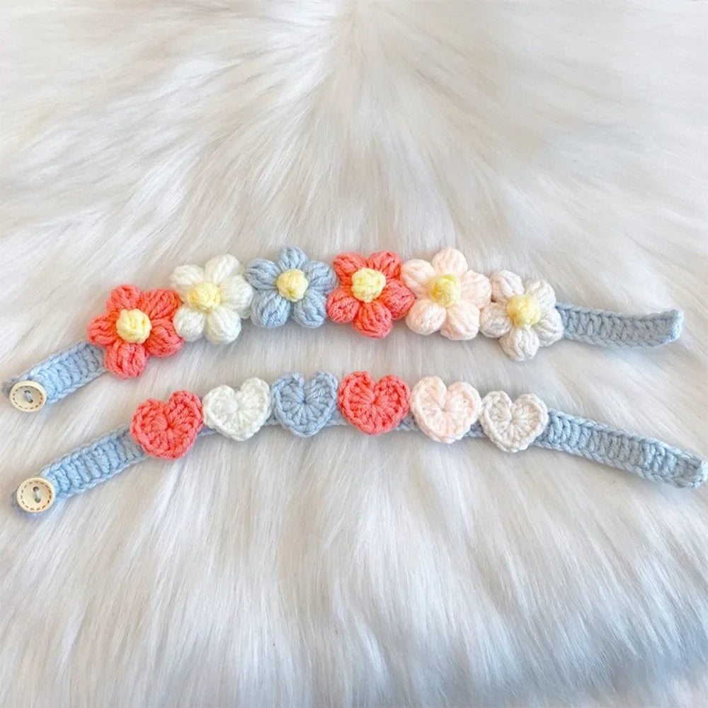 Lovely Crochet Cat & Dog Collar