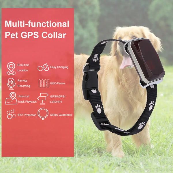 Waterproof Pet Tracker Collar