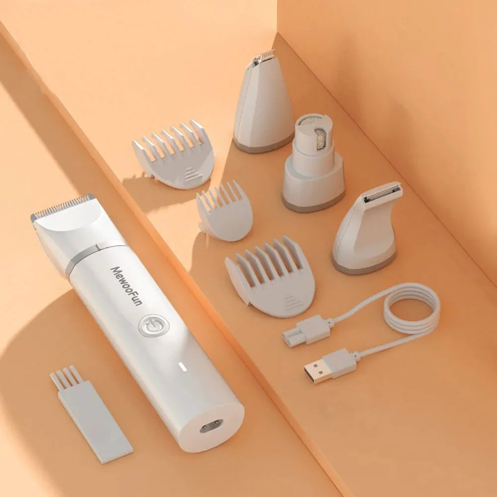 4 in 1 Electric Hair Trimmer with 4 Blades