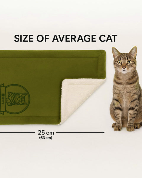 Personalized Small Pet Mat Blanket for Cats and Small Dogs