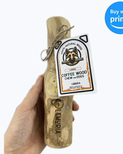 LEMURIA COFFEE WOOD CHEW STICK FOR DOGS