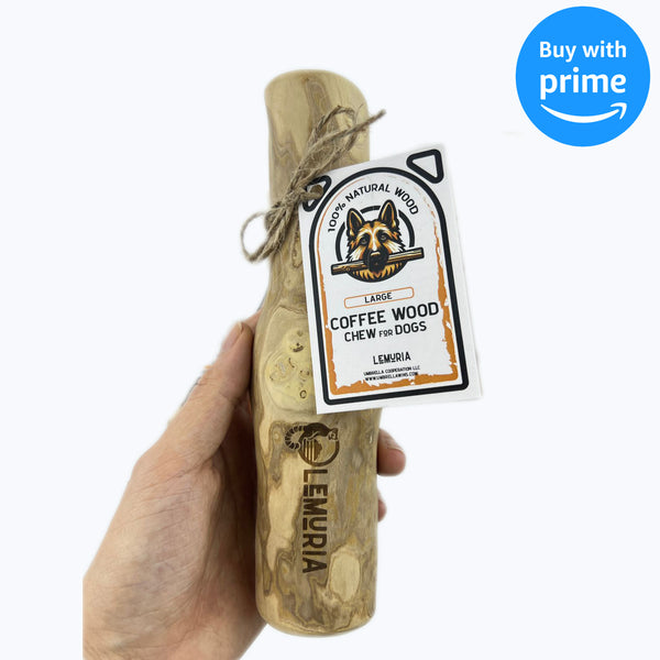 LEMURIA COFFEE WOOD CHEW STICK FOR DOGS