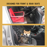 Dog Car Seat for Small Dogs, Detachable and Washable Pet Car Seat, Small Dog Car Seat front and rear seats