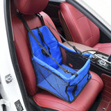 Dog Car Seat for Small Dogs, Detachable and Washable Pet Car Seat, Small Dog Car Seat blue