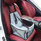 Dog Car Seat for Small Dogs, Detachable and Washable Pet Car Seat, Small Dog Car Seat gray