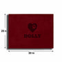 Personalized Fleece Pet Blanket 20x30 Horizontal - Engraved Name & Icon, Soft Polar Fleece, Dog & Cat