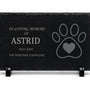Personalized Pet Memorial Stone with Icon — 8x6 Slate Dog & Cat Grave Marker, Custom Engraved Indoor/Outdoor Headstone (No Photo Needed) (Copy)