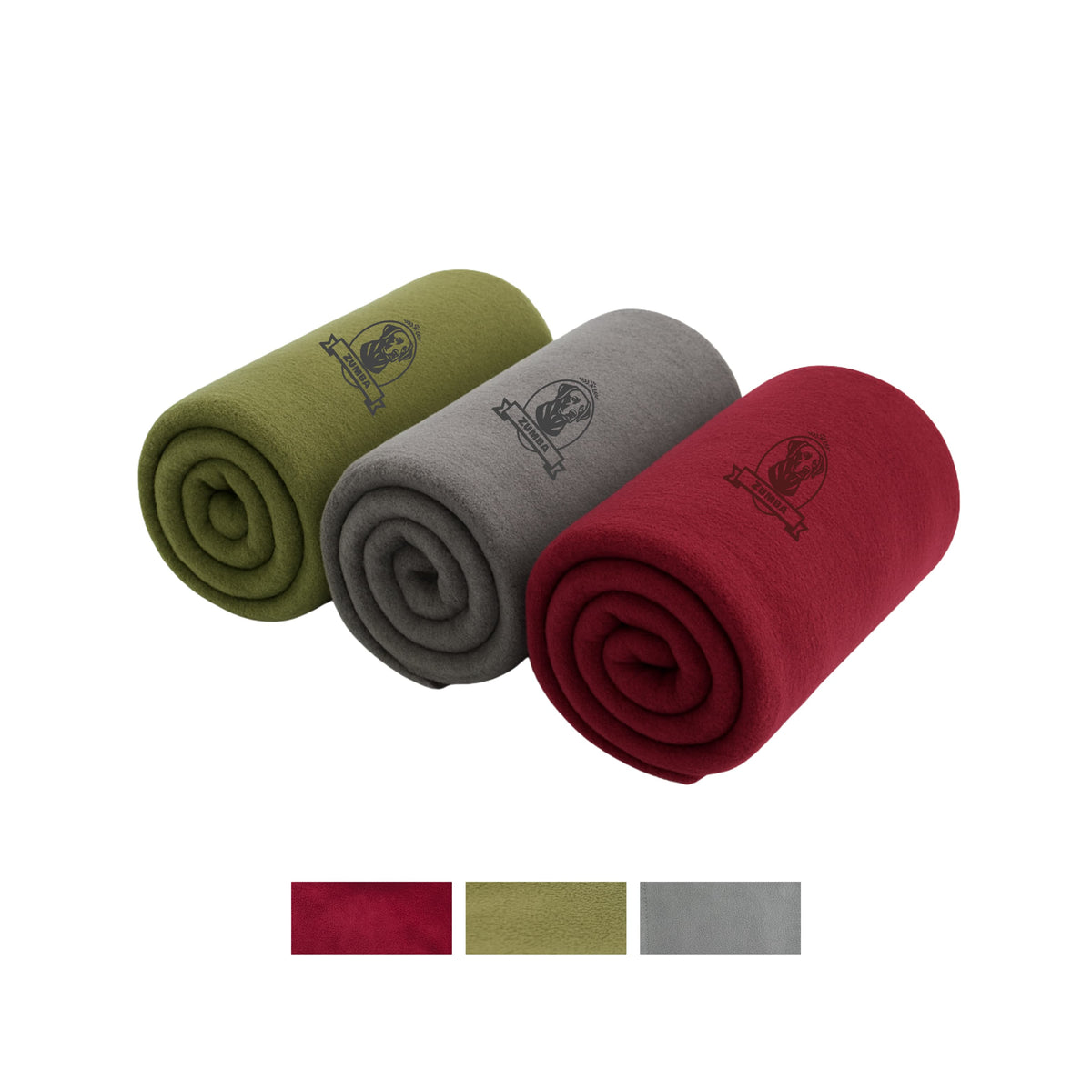 Dog & Cat Custom  Mat – Personalized Fleece and Sherpa Pet Mat with Name, Icon or Breed Image