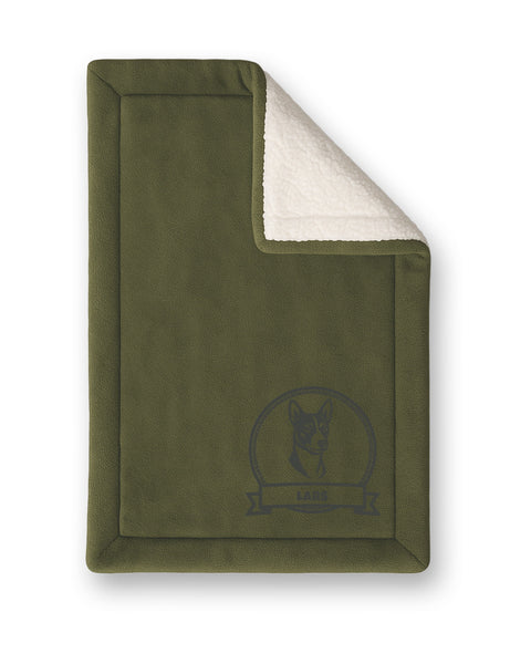 Personalized Small Pet Mat Blanket for Cats and Small Dogs